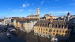 Vue aérienne du centre ville de Lille