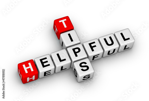 Illustration: helpful tips helpful tips