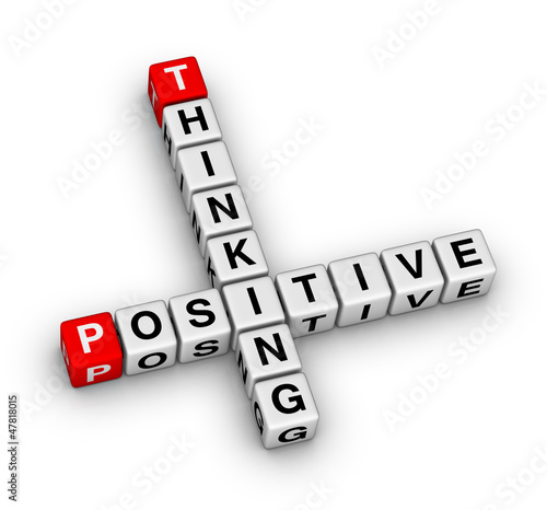 Illustration: Positive thinking Positive thinking