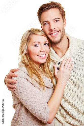 Photo: Portrait eines jungen attraktiven Paares Portrait eines jungen attraktiven Paares