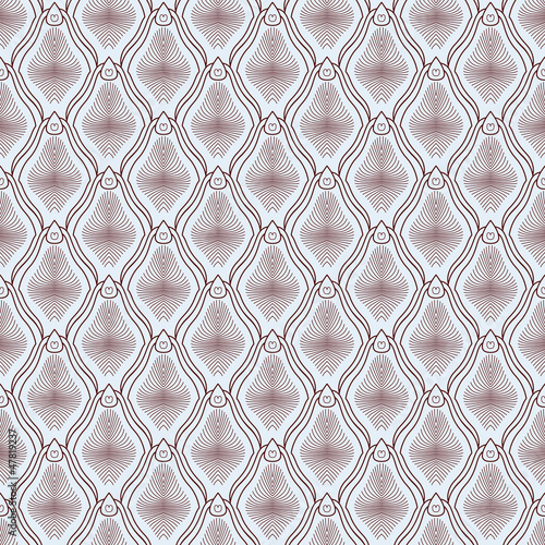 Vector: linear art deco pattern, seamless vector pattern linear art deco pattern, seamless vector pattern