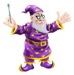 Wizard with Wand