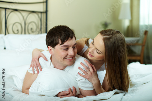 Photo: Couple in bed Couple in bed