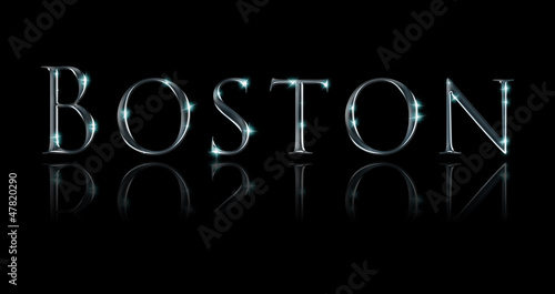 Illustration: Boston - Usa - Massachusetts Boston - Usa - Massachusetts