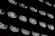 Old typewriter keyboard