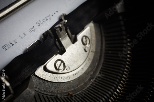Photo: Old typewriter Old typewriter