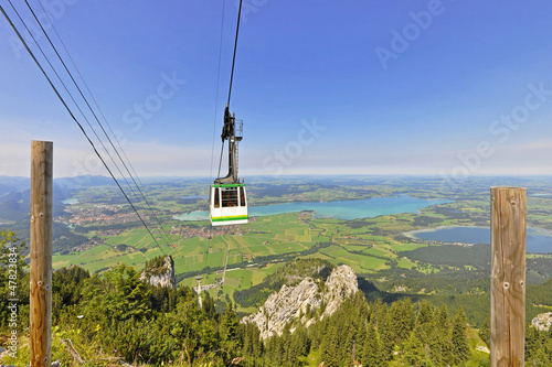 Photo: Seilbahn in den Alpen Seilbahn in den Alpen