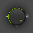 User interface knob for media player