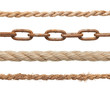 Foto: chain rope connection slavery strenght link chain rope connection slavery strenght link