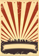 Fourth Of July Grunge American Leaflet