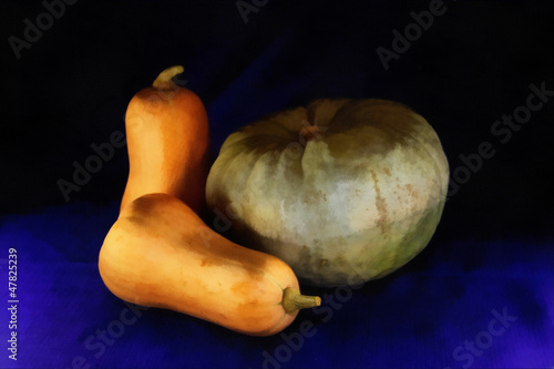 Photo: Semi Realistic Vegetable Painting Semi Realistic Vegetable Painting