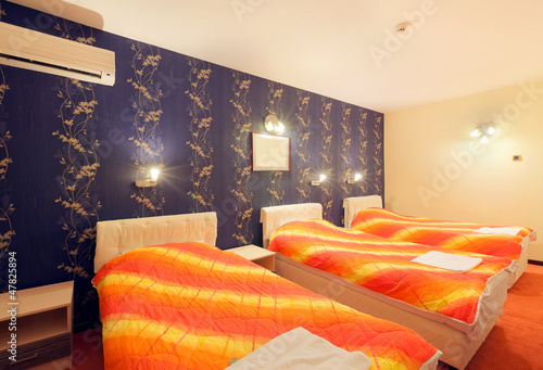 Photo: Hotel room interior Hotel room interior