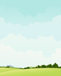 Spring And Autumn Landscape