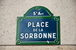 place de la Sorbonne à Paris