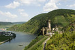 Burg Metternich über dem Moseltal