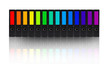 Illustration: Bunte Ordner Bunte Ordner
