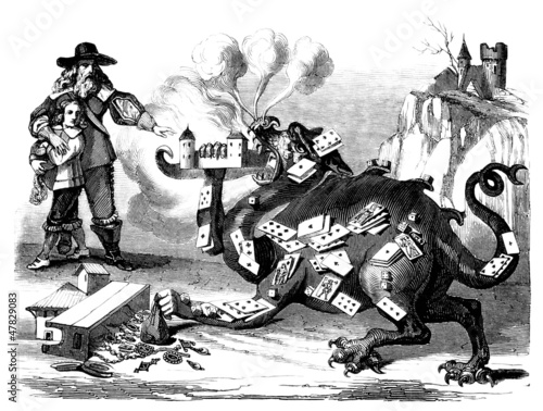Illustration: Allegory : Gambling Devil - Demon du Jeu - Spielteufel Allegory : Gambling Devil - Demon du Jeu - Spielteufel