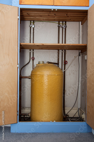 Photo: Hot water cylinder Hot water cylinder