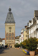 Maximilianstraße mit Stadttor 'Altpörtel',