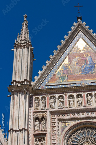 Photo: Cathedral of Orvieto. Umbria. Italy. Cathedral of Orvieto. Umbria. Italy.