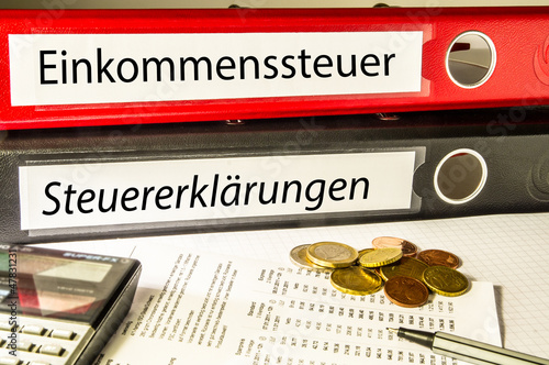 Photo: Einkommenssteuer Einkommenssteuer