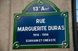 rue Marguerite Duras à Paris 13ièm