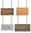 wooden sign with chain hanging background message