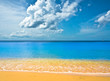 Photo: Beautiful beach in Saint Lucia, Caribbean Islands Beautiful beach in Saint Lucia, Caribbean Islands