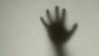 Silhouette einer Hand