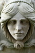 sculpture of young woman