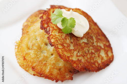 Photo: baked potato pancake baked potato pancake