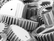 3d gears. Work concept.