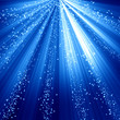 Blue light background