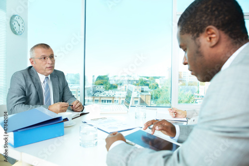 Photo: Business interaction Business interaction