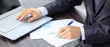 Businessman working with