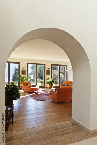 Photo: beautiful apartment, interior, living room beautiful apartment, interior, living room