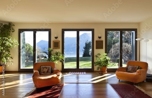 Photo: beautiful apartment, interior, living room beautiful apartment, interior, living room