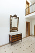 beautiful apartment, interior, corridor, antique furniture
