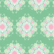 Flower retro background