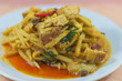 Photo: Bamboo shoots curry with crispy pork Bamboo shoots curry with crispy pork