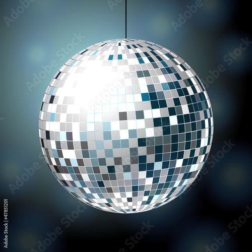 Vector: Shiny disco bal Shiny disco bal