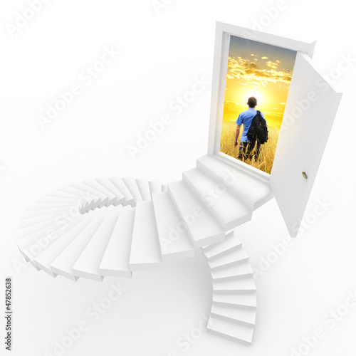 Illustration: concept of a personal freedom concept of a personal freedom