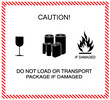Illustration: Caution of transportation Caution of transportation