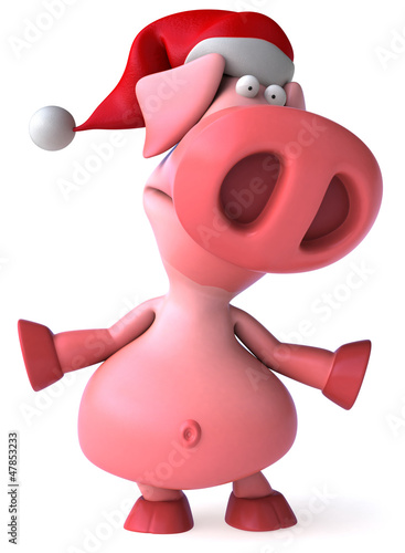 Illustration: Fun pig Fun pig