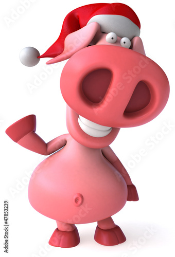 Illustration: Fun pig Fun pig