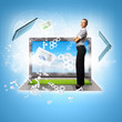 Modern technology illustration
