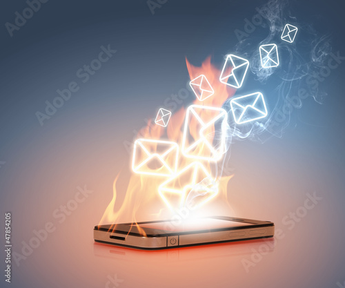Photo: Modern communication technology Modern communication technology