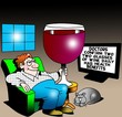 Two glasses of wine has health benefits