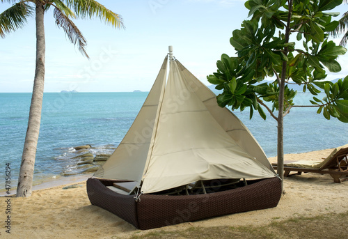 Photo: Camping Tent on the beach Camping Tent on the beach