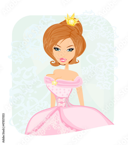 Illustration: Beautiful princess Beautiful princess